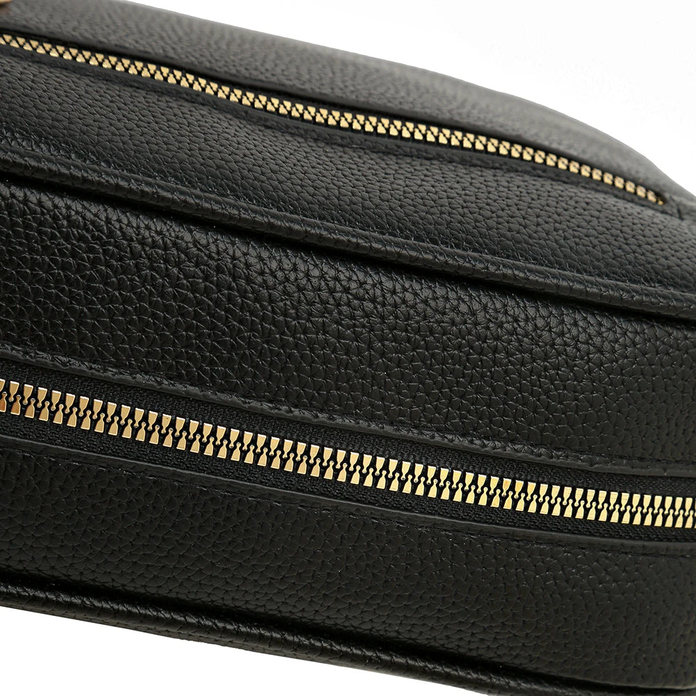 A modern women's handbag made of luxurious leather - Ella fashion