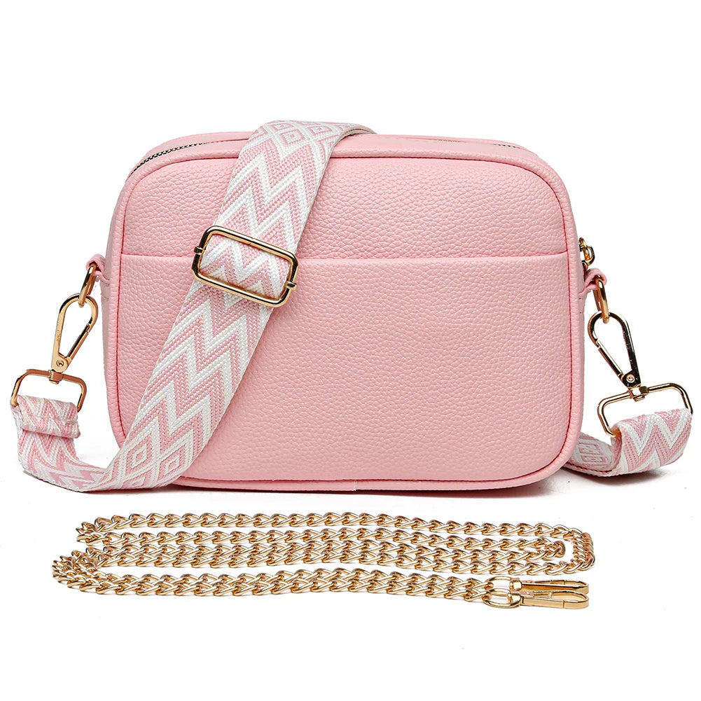 A modern women's handbag made of luxurious leather - Ella fashion