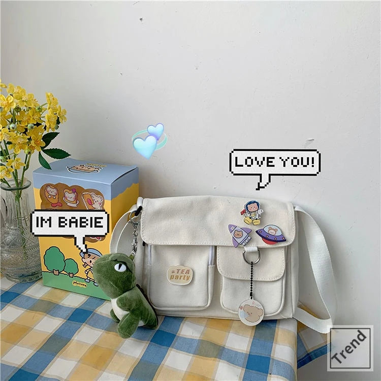 Cute bag made from wild hemp - Ella fashion
