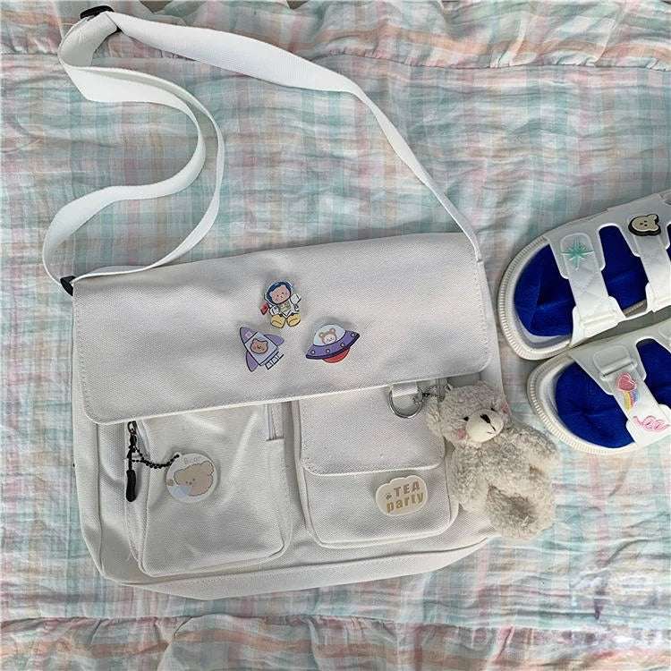 Cute bag made from wild hemp