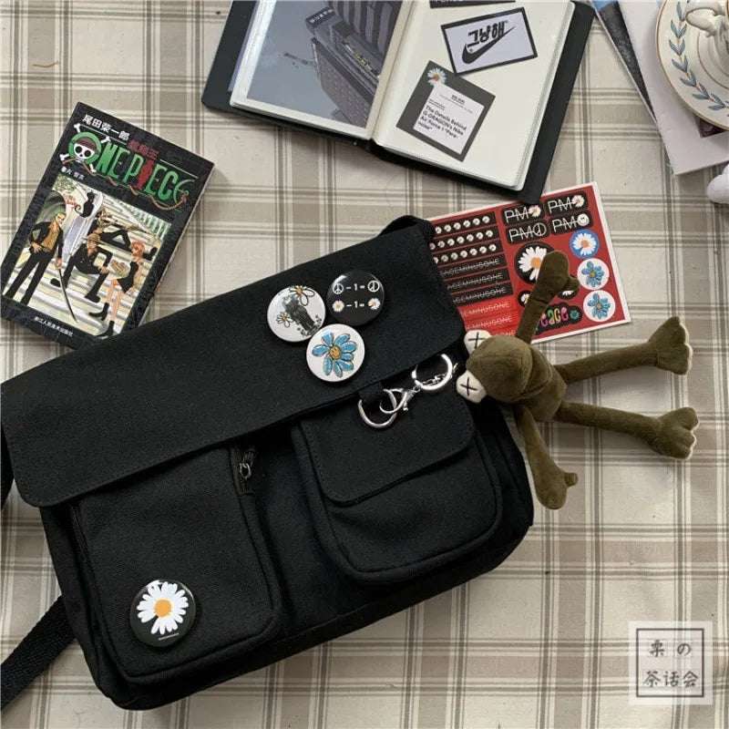 Cute bag made from wild hemp
