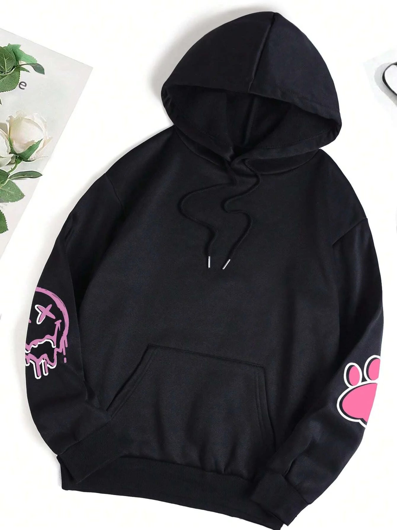 Hip hop style winter t-shirt - Ella fashion