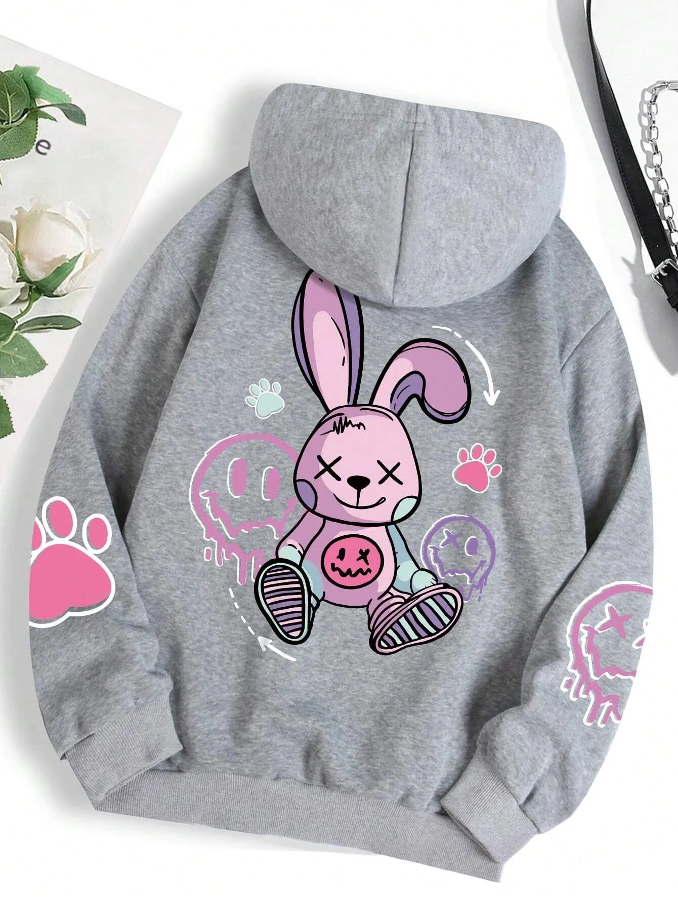 Hip hop style winter t-shirt - Ella fashion