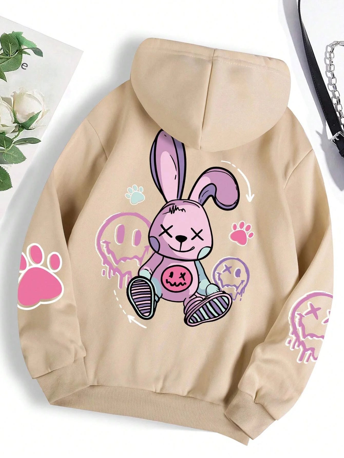 Hip hop style winter t-shirt - Ella fashion