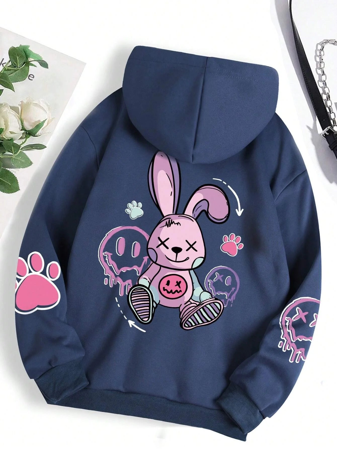 Hip hop style winter t-shirt - Ella fashion
