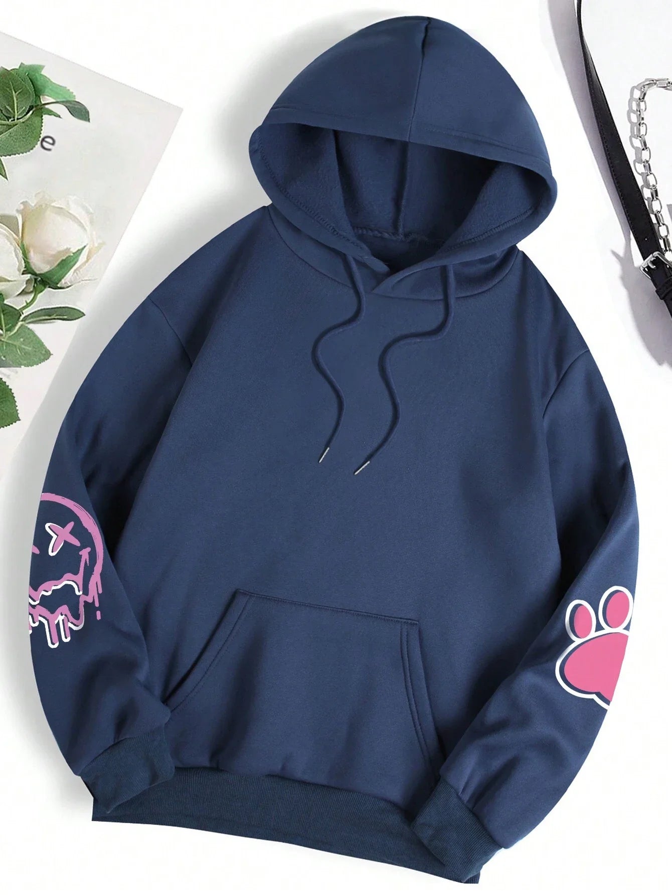 Hip hop style winter t-shirt - Ella fashion