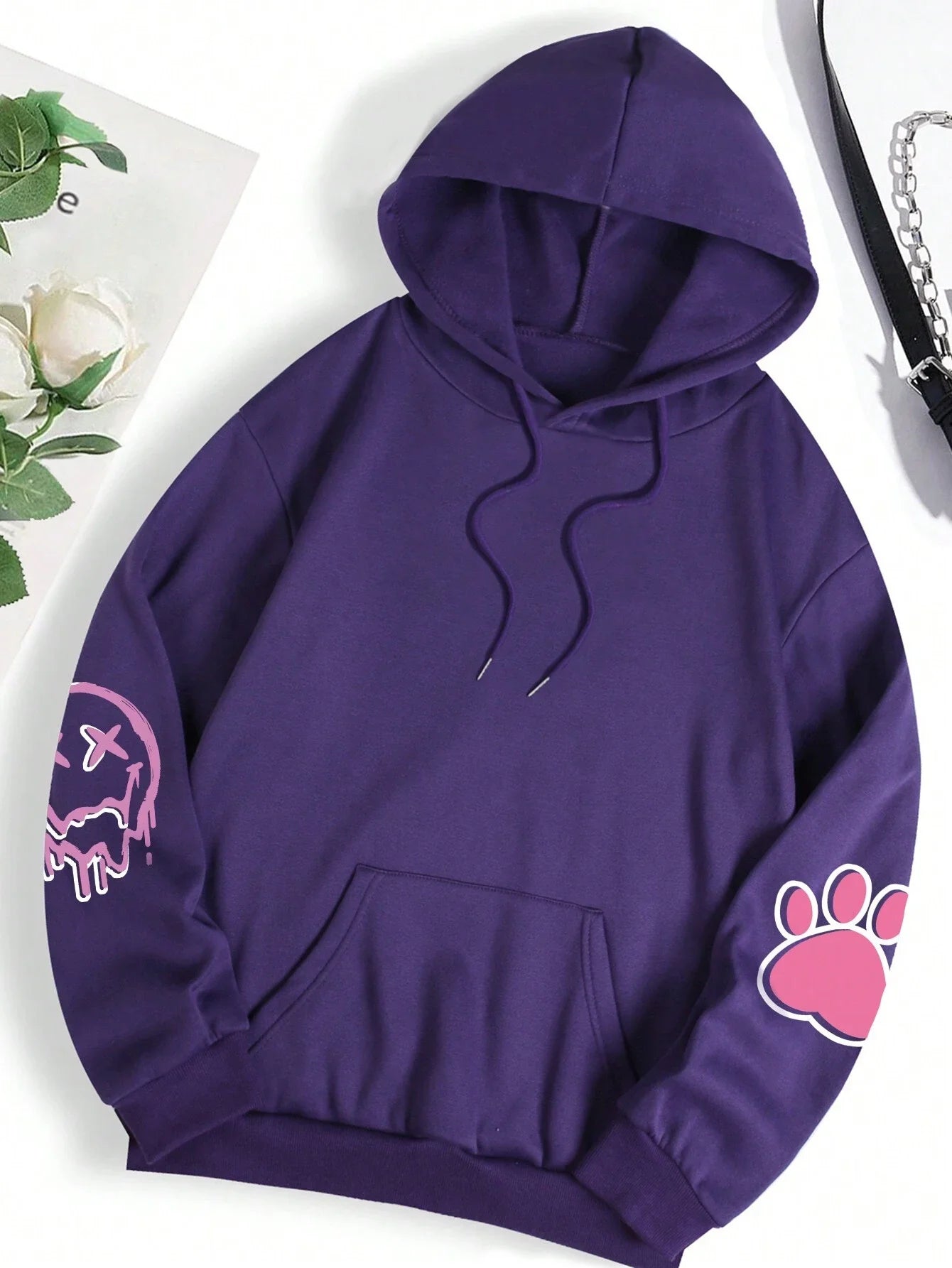 Hip hop style winter t-shirt - Ella fashion