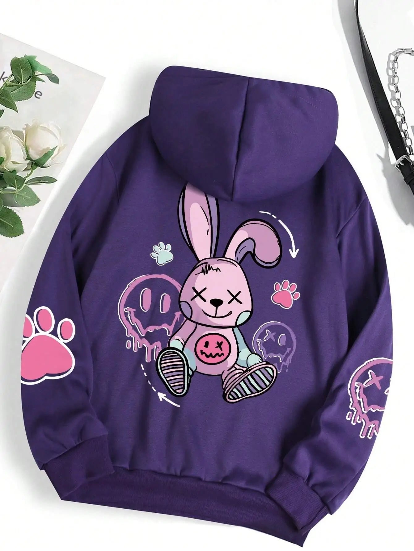 Hip hop style winter t-shirt - Ella fashion