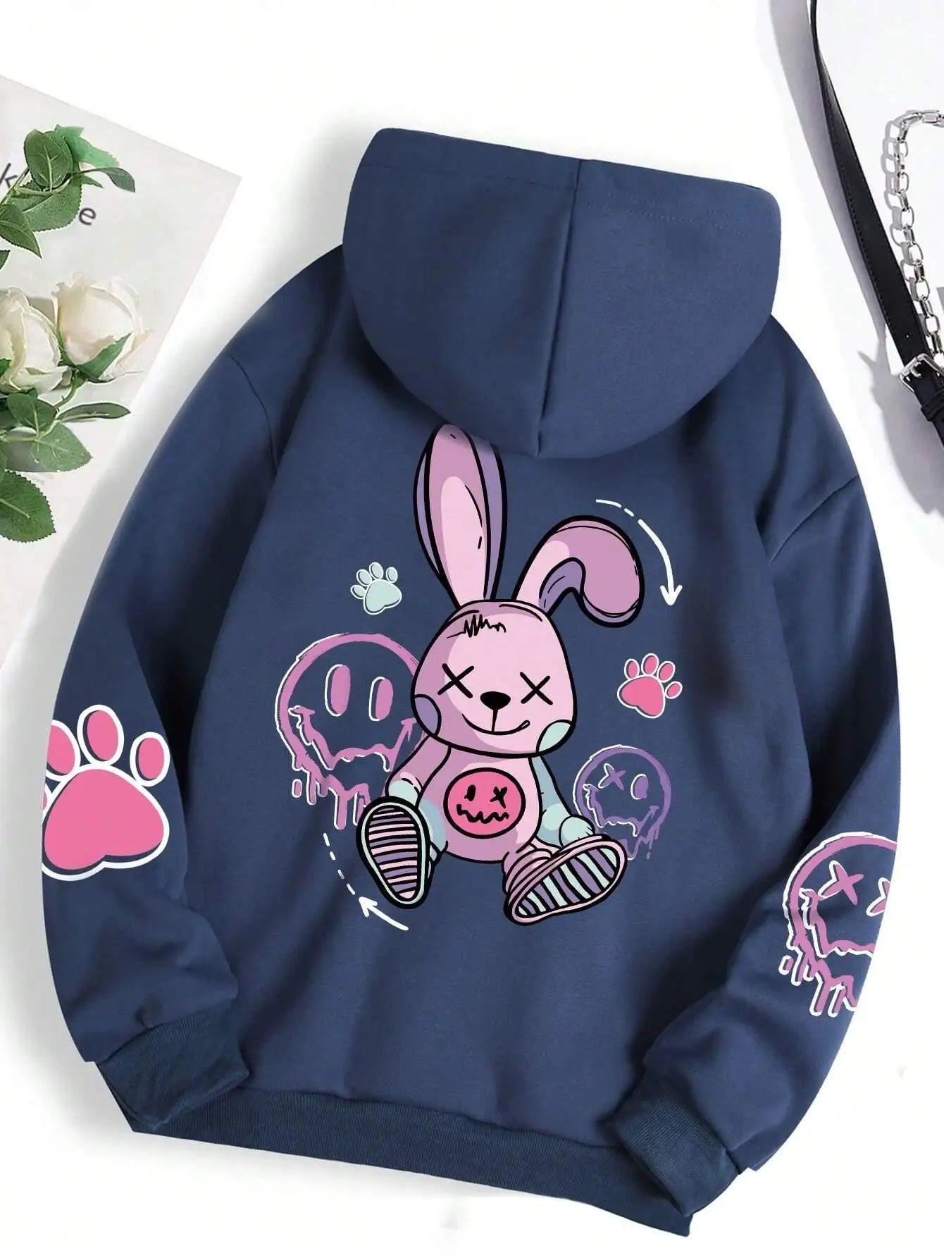 Hip hop style winter t-shirt - Ella fashion