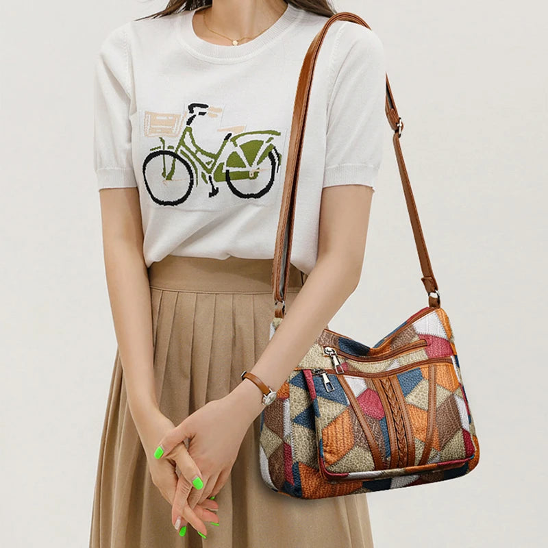 A modern women's handbag suitable for all ages