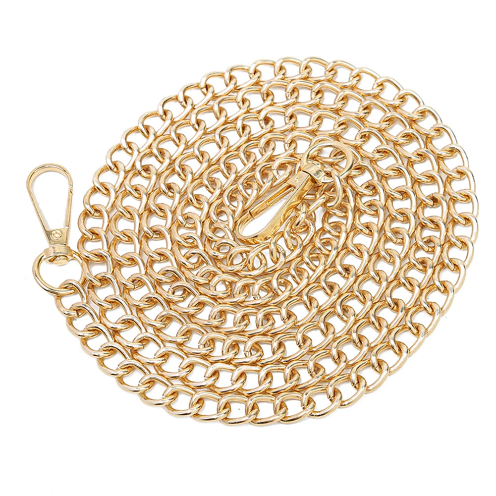 A modern women's handbag made of luxurious leather