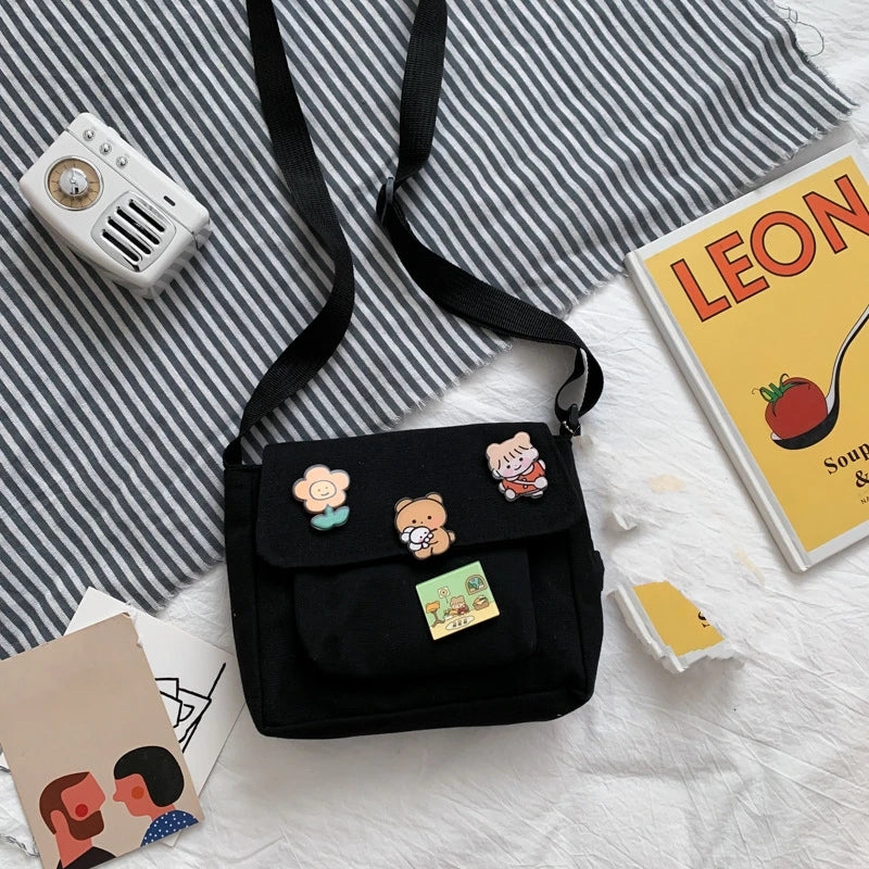 Cute bag made from wild hemp