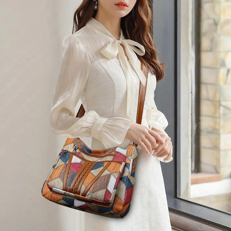 A modern women's handbag suitable for all ages