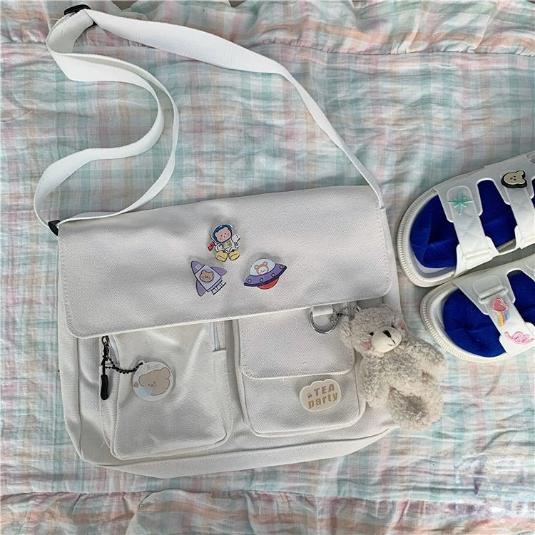 Cute bag made from wild hemp