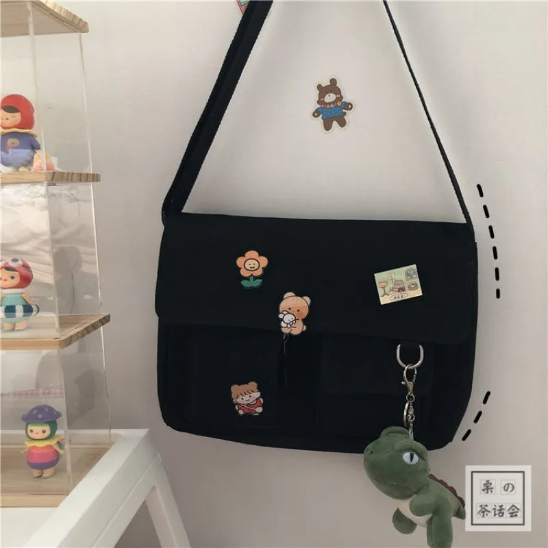 Cute bag made from wild hemp