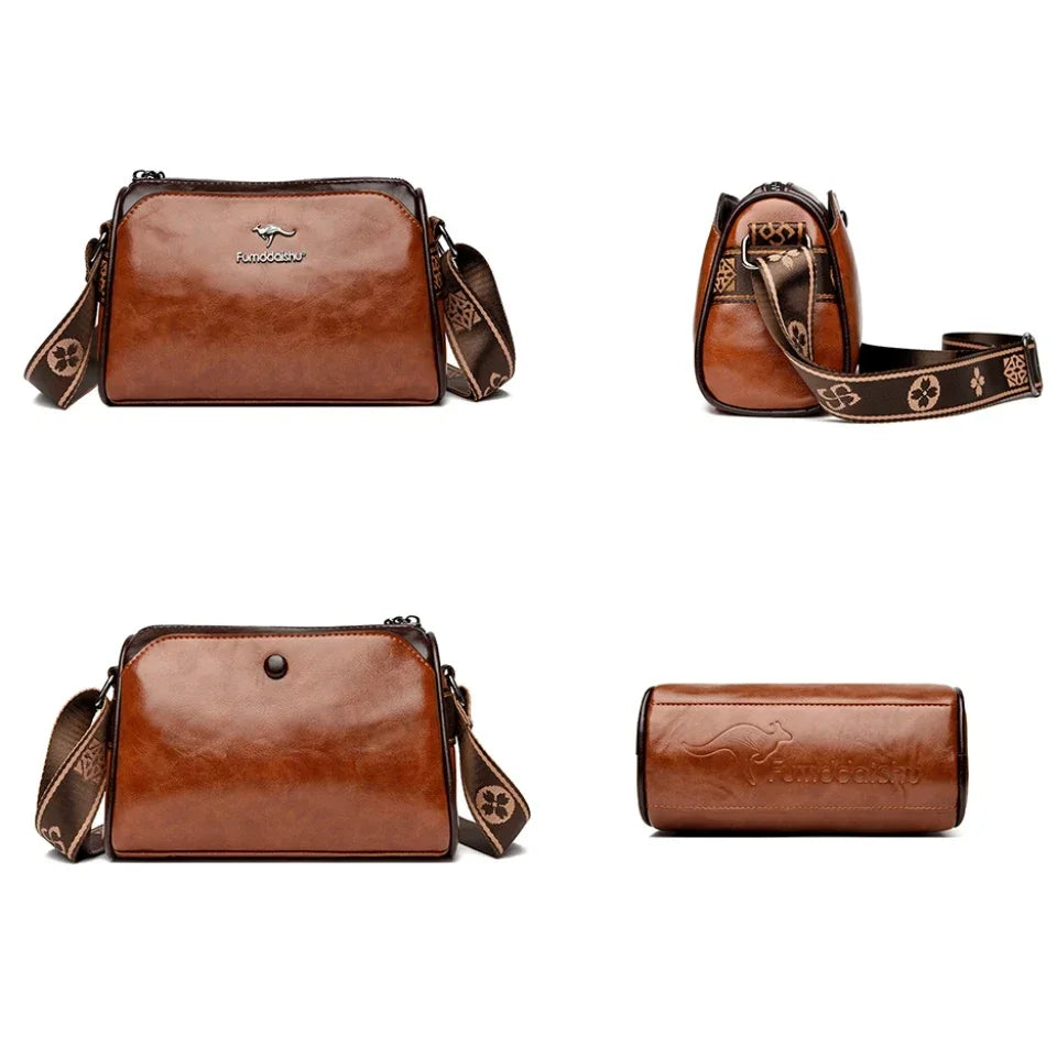 Shoulder bags made of luxurious leather - Ella fashion