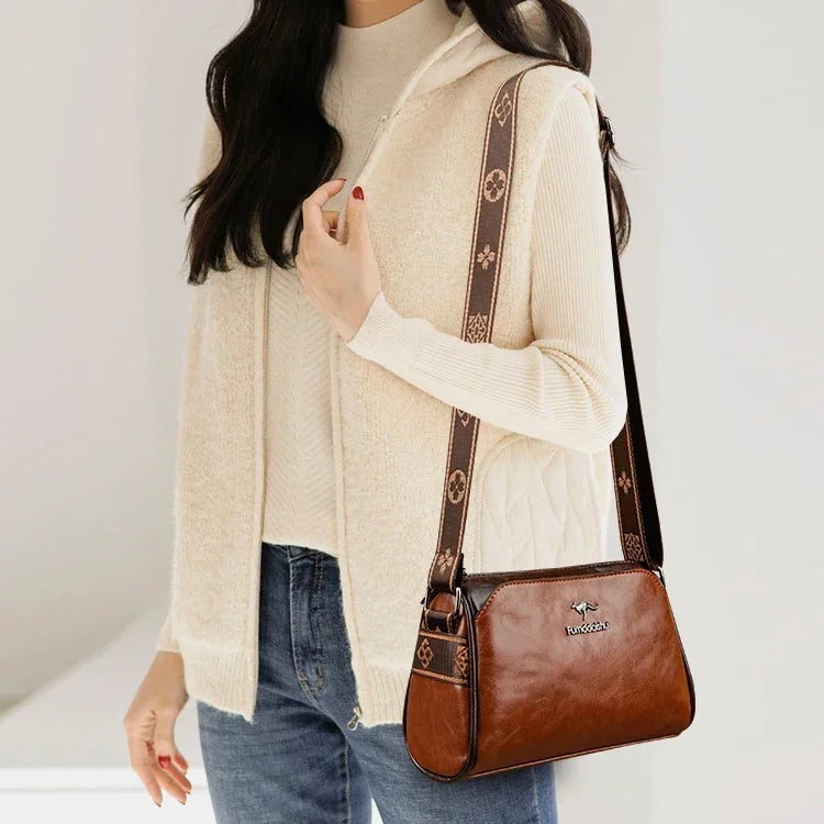 Shoulder bags made of luxurious leather - Ella fashion
