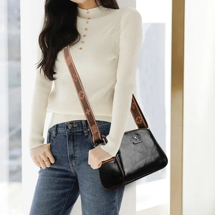Shoulder bags made of luxurious leather - Ella fashion