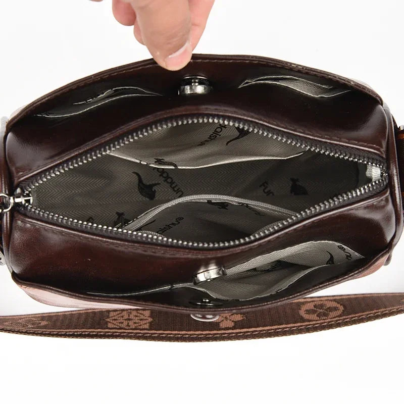Shoulder bags made of luxurious leather - Ella fashion