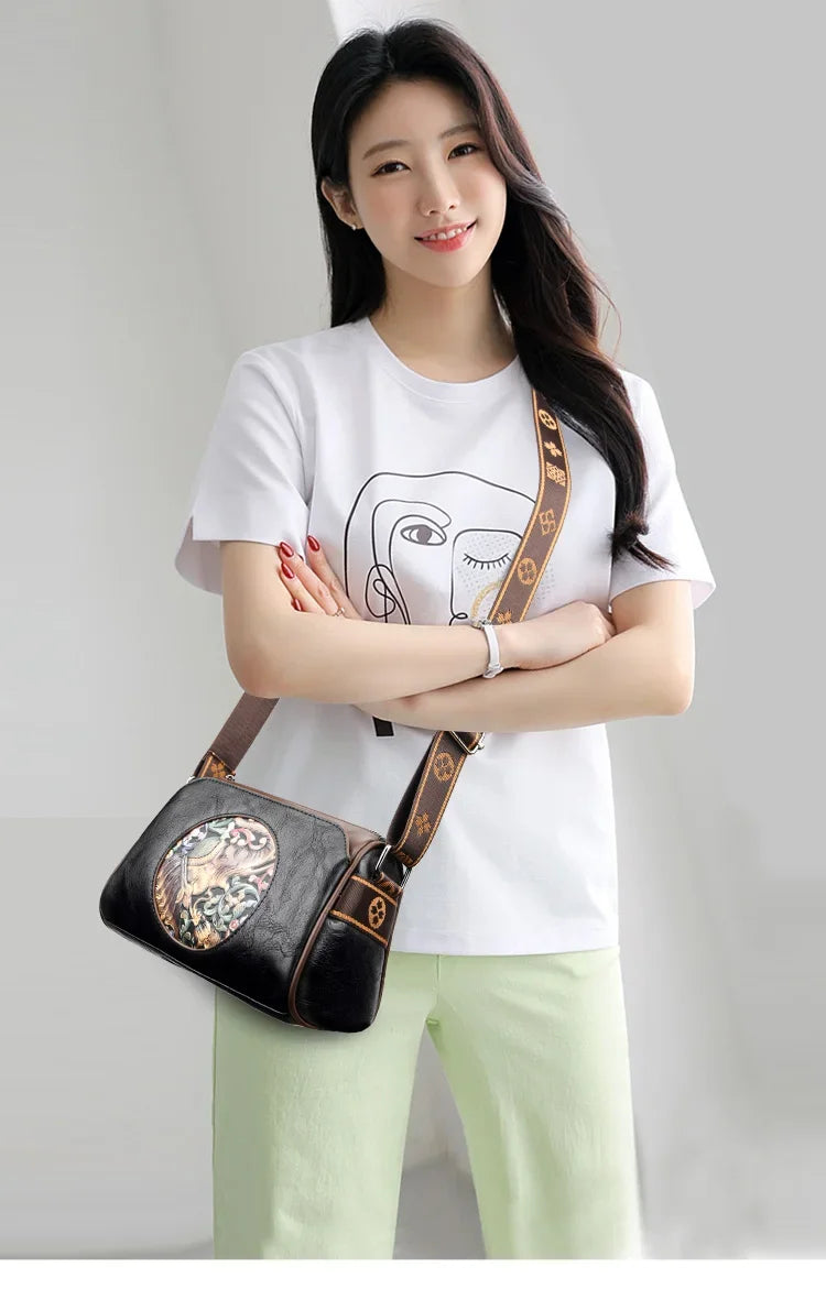 Shoulder bags made of luxurious leather - Ella fashion