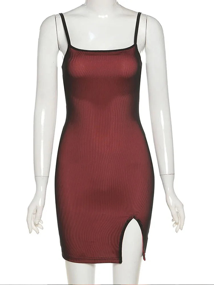 Sleek Mesh Bodycon - Ella fashion