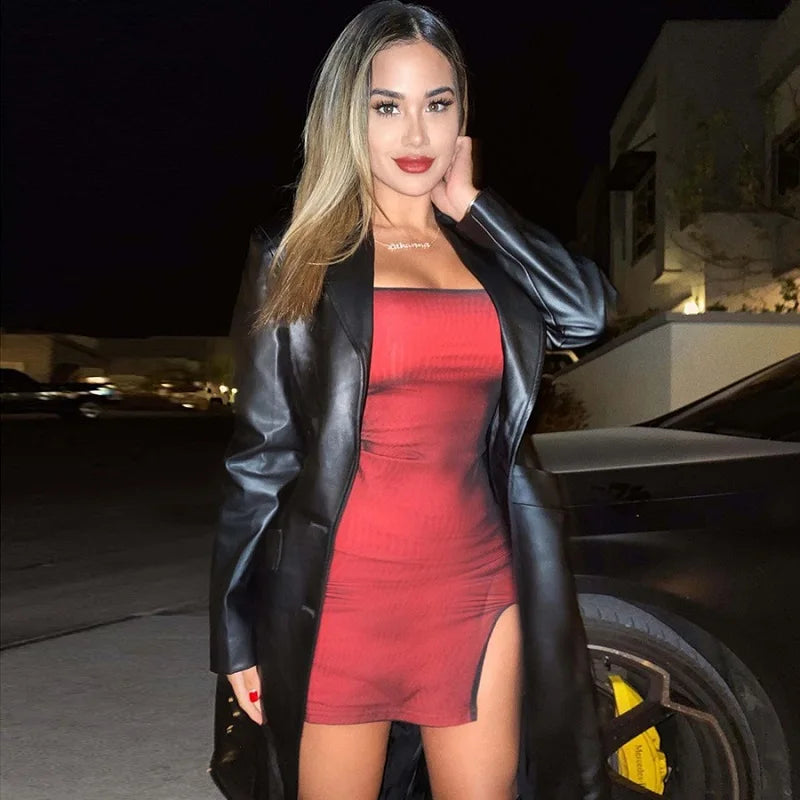 Sleek Mesh Bodycon - Ella fashion
