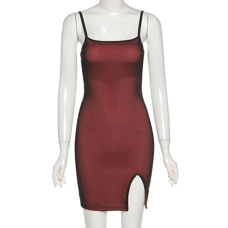 Sleek Mesh Bodycon - Ella fashion