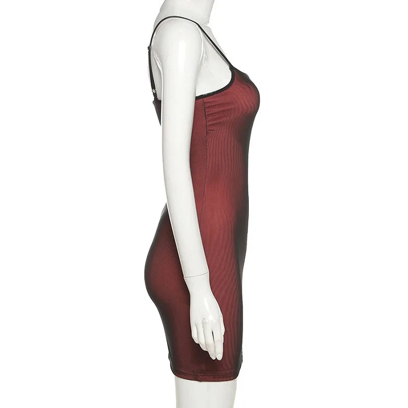 Sleek Mesh Bodycon - Ella fashion