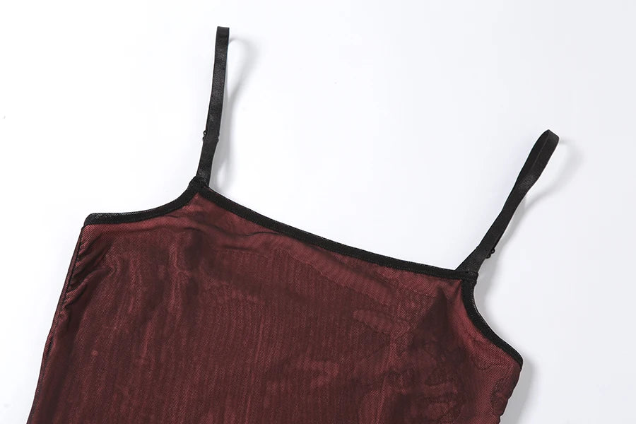 Sleek Mesh Bodycon - Ella fashion