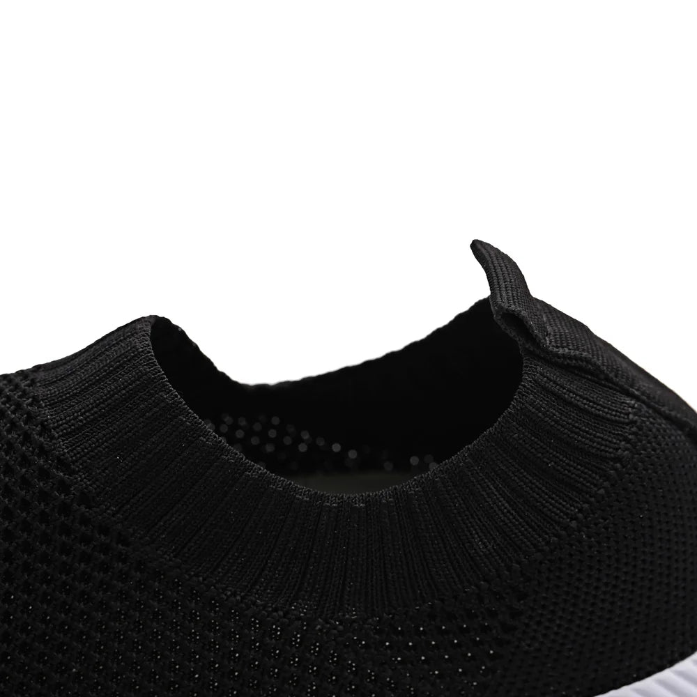SockStride Women's Slip-On Sneakers - Breathable Mesh Athletic Shoes - Ella fashion