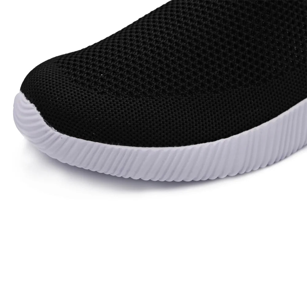 SockStride Women's Slip-On Sneakers - Breathable Mesh Athletic Shoes - Ella fashion