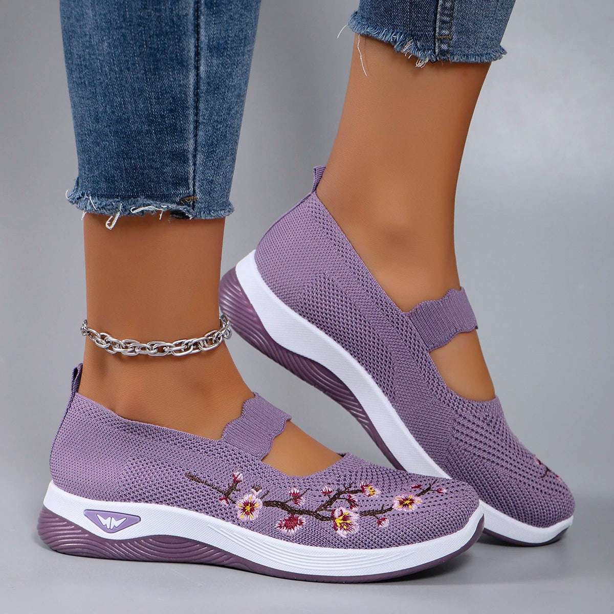 Wear-resistant spring shoes