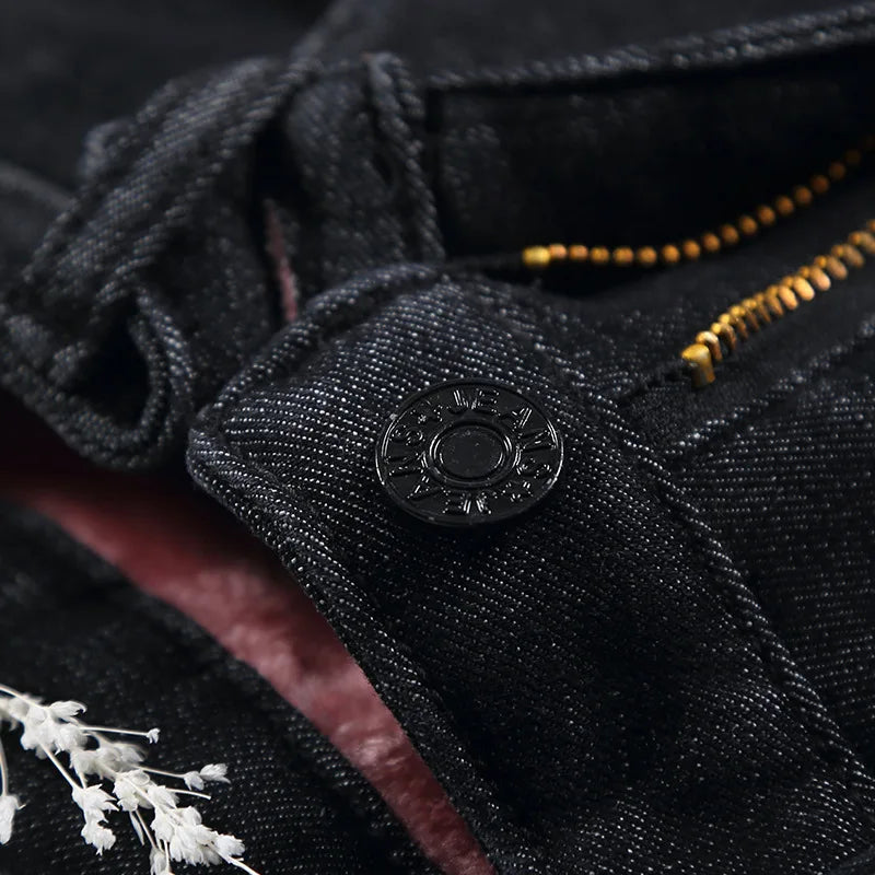 Women's fleece lined jeans