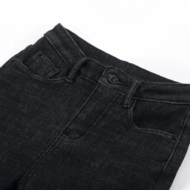 Women's fleece lined jeans