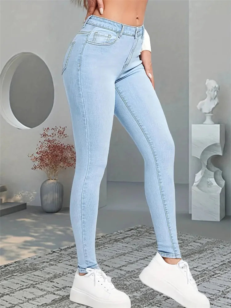 Women's skinny leg jeans - Ella fashion