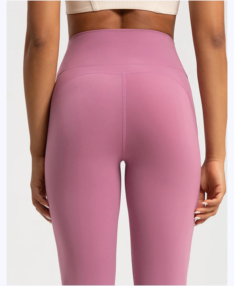 Women's yoga pants with a wide leg - Ella fashion