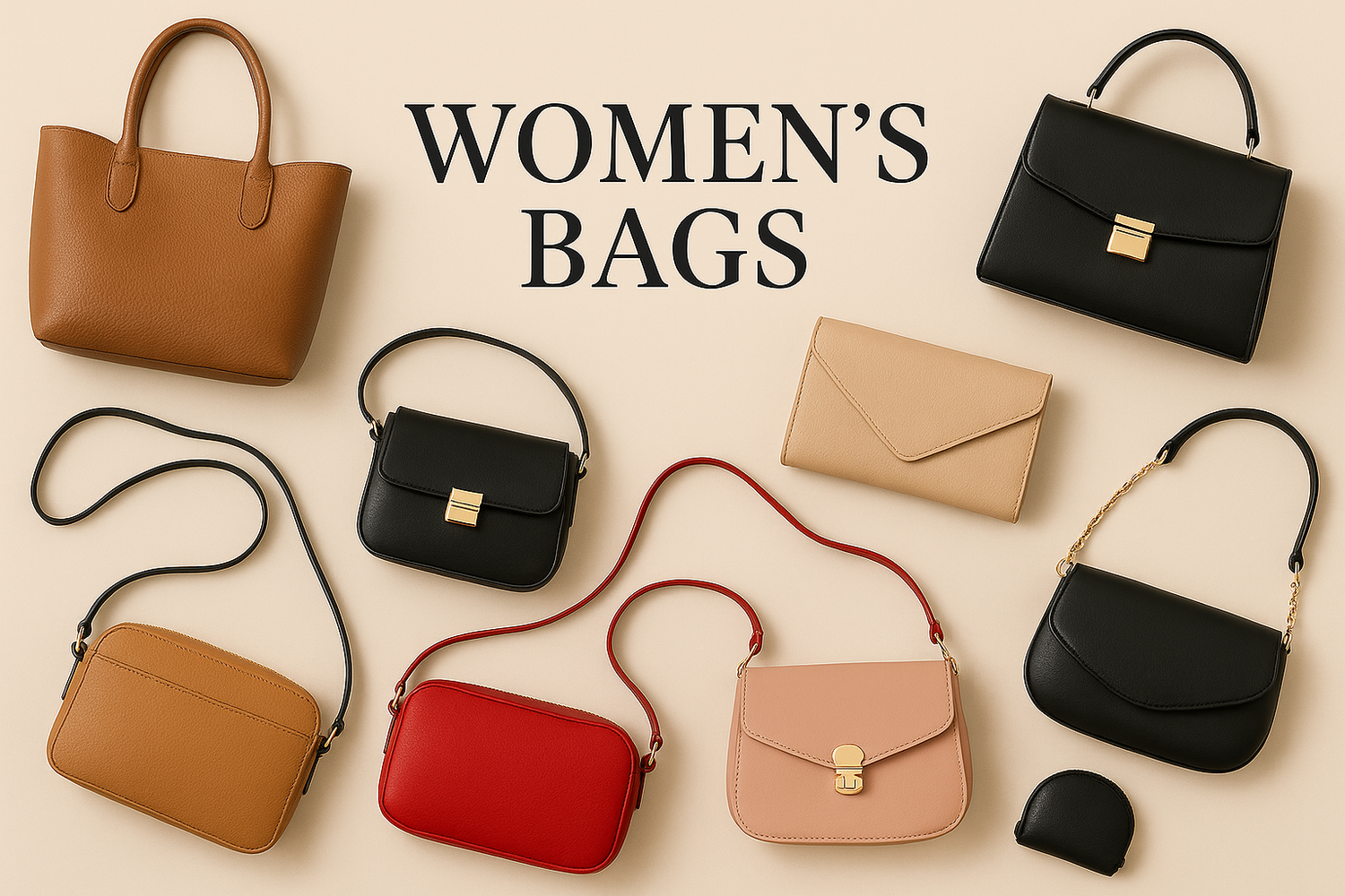 Women's purses and handbags collection
