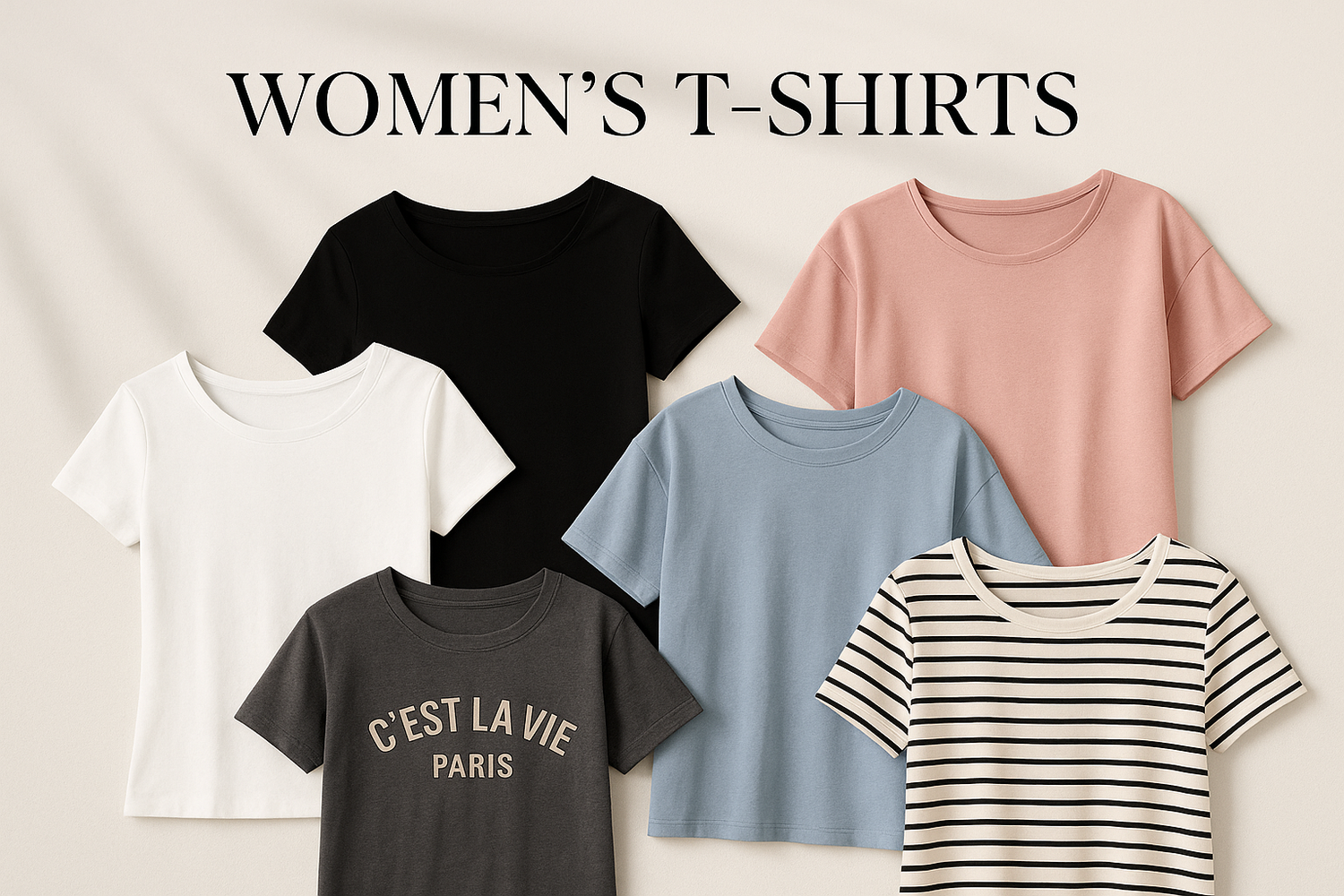 Women's t-shirts collection
