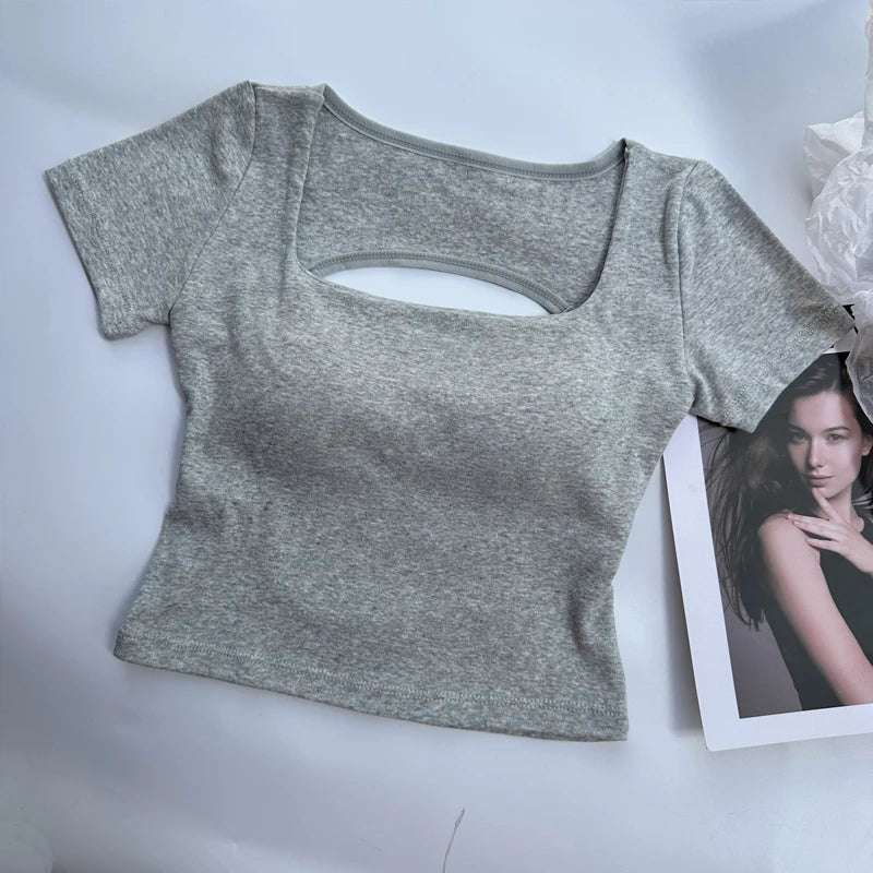 A short summer sweater for walking and shopping