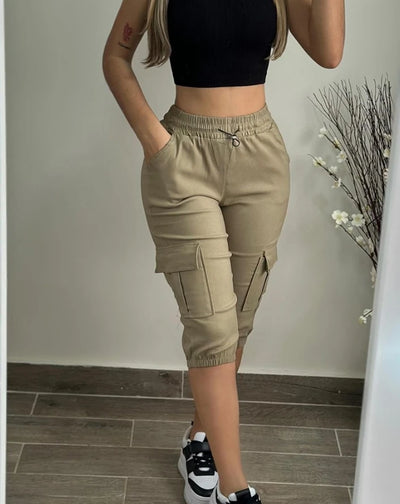 ChicFit™ Summer Drawstring Shorts - Ella fashion