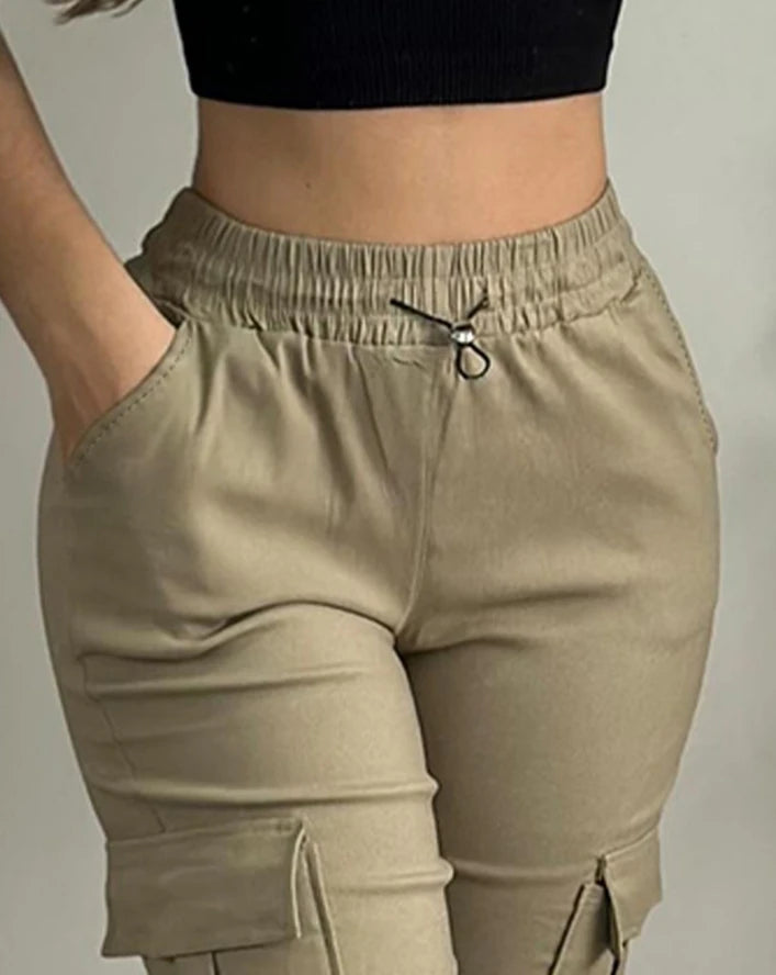 ChicFit™ Summer Drawstring Shorts - Ella fashion