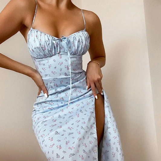Elegant women's summer dress - Ella fashion