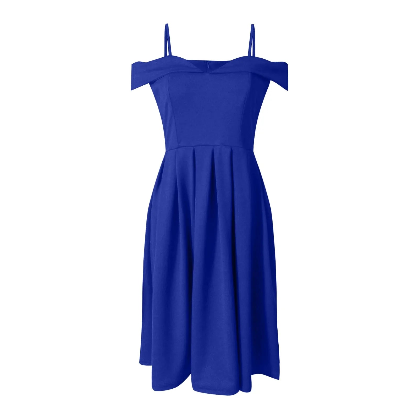 Glam Ruffle Off-Shoulder Dress - Ella fashion