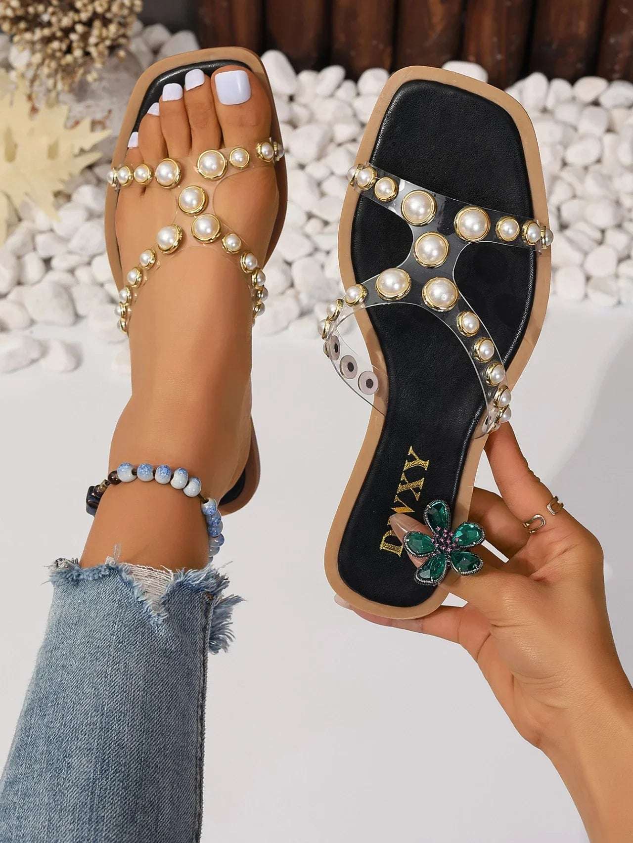 PearlEase Sandals