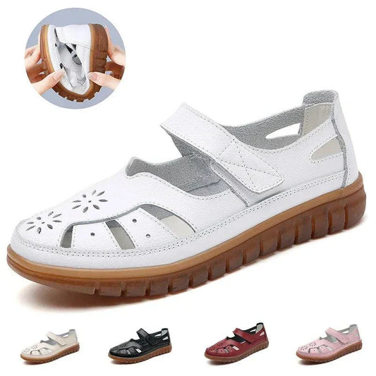 Women's leather sandals main product view