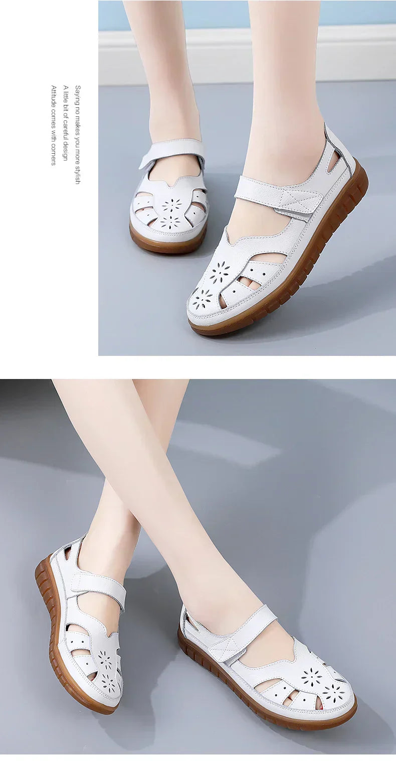 Premium sandals comfort padding detail