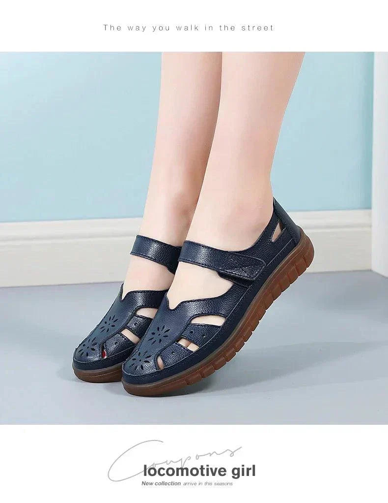 Premium quality sandals last angle