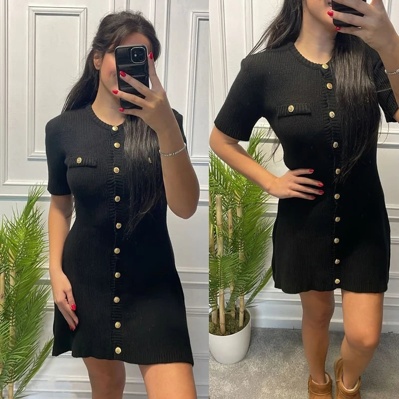 Chic Rib Dress