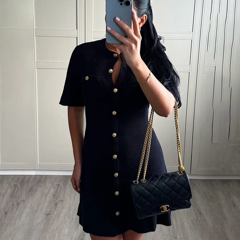 Chic Rib Dress
