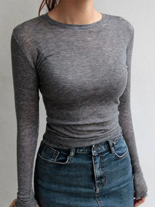 Women's plain t-shirt